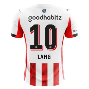 PSV Eindhoven Heren Thuisshirt 2025/26 Noa Lang 10 Korte Mouw