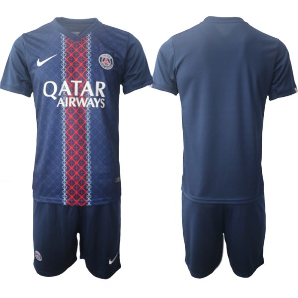 Paris Saint-Germain Heren Thuistenue 2025/26 Korte Mouwen en Shorts