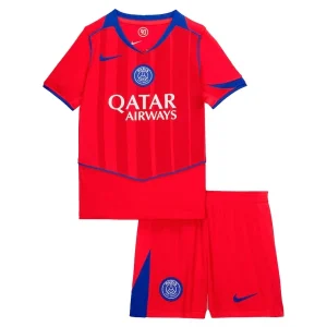 Paris Saint-Germain Kinderen Derde Tenue 2025/26 Korte Mouwen en Broekje