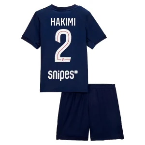 Paris Saint-Germain Kinderen Thuistenue 2025/26 Achraf Hakimi 2 Korte Mouwen en Broekje