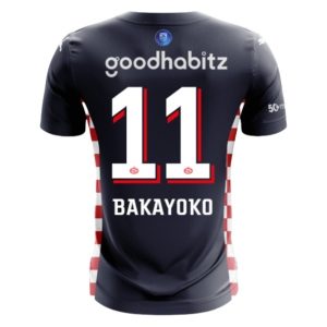 RB Leipzig Heren Uitshirt 2025/26 Johan Bakayoko 11 Korte Mouw