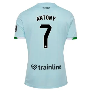 Real Betis Heren Uitshirt 2025/26 Antony 7 Korte Mouw