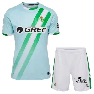 Real Betis Kinderen Uittenue 2025/26 Korte Mouwen en Broekje