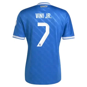Real Madrid Heren Derde Shirt 2025/26 Vinícius Júnior 7 Korte Mouw