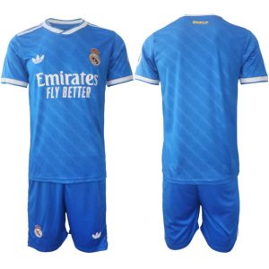 Real Madrid Heren Derde Tenue 2025/26 Korte Mouwen en Shorts