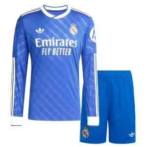 Real Madrid Kinderen Derde Tenue 2025/26 Lange Mouwen en Broekje