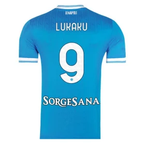 SSC Napoli Heren Thuisshirt 2025/26 Romelu Lukaku 9 Korte Mouw