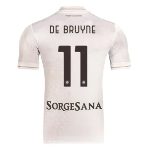 SSC Napoli Heren Uitshirt 2025/26 Kevin De Bruyne 11 Korte Mouw