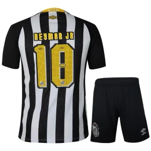 Santos FC Kinderen Uittenue 2025/26 Neymar Jr. 10 Korte Mouwen en Broekje