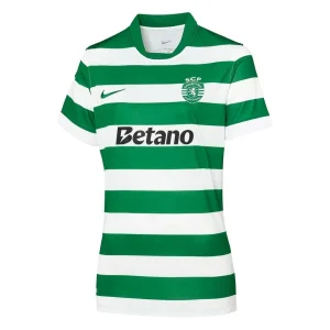 Sporting CP Dames Thuisshirt 2025/26 Korte Mouw