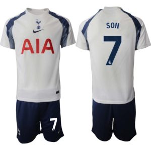 Tottenham Hotspur Heren Thuistenue 2025/26 Son Heung-Min 7 Korte Mouwen en Shorts