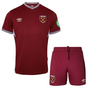 West Ham United Kinderen Thuistenue 2025/26 Korte Mouwen en Broekje
