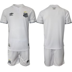 Santos FC Heren Thuistenue 2025/26 Korte Mouwen en Shorts