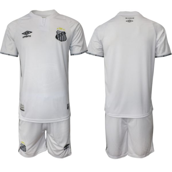 Santos FC Heren Thuistenue 2025/26 Korte Mouwen en Shorts