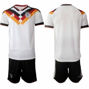 Duitsland 2026 WK Thuistenue Heren Voetbalshirt + Shorts
