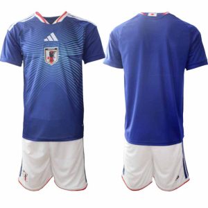 Japan WK 2026 Thuistenue Heren Voetbalshirt + Shorts
