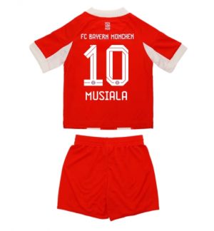 Bayern Munich Jamal Musiala #10 Thuis tenue Kinder 2025-26 Korte Mouwen en Broekje