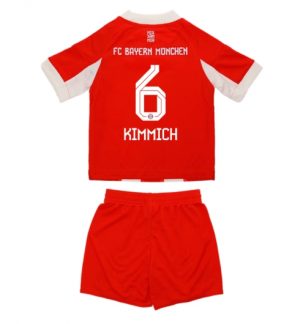 Bayern Munich Joshua Kimmich #6 Thuis tenue Kinder 2025-26 Korte Mouwen en Broekje