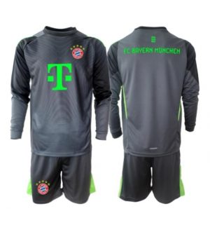 Bayern Munich Keeper Uit tenue Kinder 2025-26 Lange Mouwen (+ broek)