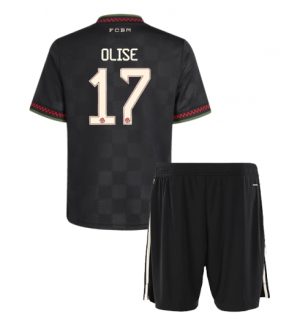 Bayern Munich Michael Olise #17 Derde tenue Kinder 2025-26 Korte Mouwen en Broekje