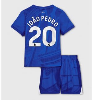Chelsea Joao Pedro #20 Thuis tenue Kinder 2025-26 Korte Mouwen en Broekje