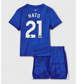 Chelsea Jorrel Hato #21 Thuis tenue Kinder 2025-26 Korte Mouwen en Broekje