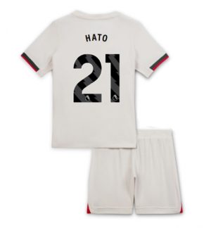 Chelsea Jorrel Hato #21 Uit tenue Kinder 2025-26 Korte Mouwen en Broekje