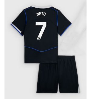 Chelsea Pedro Neto #7 Derde tenue Kinder 2025-26 Korte Mouwen en Broekje