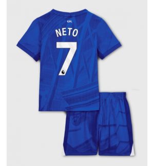 Chelsea Pedro Neto #7 Thuis tenue Kinder 2025-26 Korte Mouwen en Broekje