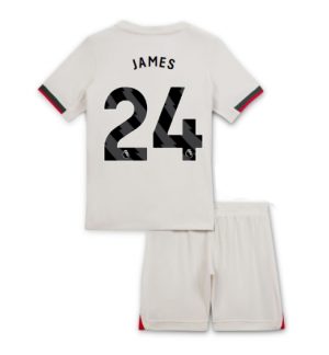 Chelsea Reece James #24 Uit tenue Kinder 2025-26 Korte Mouwen en Broekje
