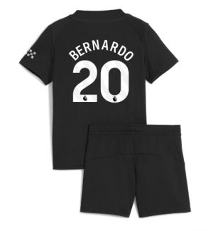 Manchester City Bernardo Silva #20 Uit tenue Kinder 2025-26 Korte Mouwen en Broekje Manchester City Bernardo Silva #20 Uit tenue Kinder 2025-26 Korte Mouwen en Broekje