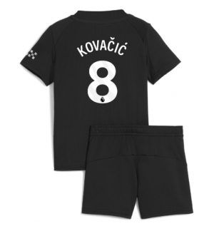 Manchester City Mateo Kovacic #8 Uit tenue Kinder 2025-26 Korte Mouwen en Broekje