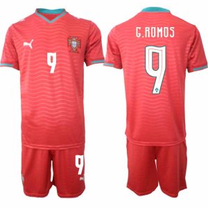 Portugal WK 2026 Thuistenue voor Heren Gonçalo Ramos #9 Voetbalshirt en Short