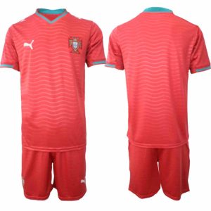 Portugal WK 2026 Thuistenue voor Heren Voetbalshirt en Short