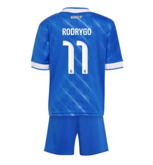Real Madrid Rodrygo Goes #11 Derde tenue Kinder 2025-26 Korte Mouwen en Broekje Real Madrid Rodrygo Goes #11 Derde tenue Kinder 2025-26 Korte Mouwen en Broekje