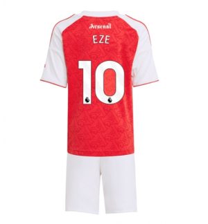 Arsenal Eberechi Eze #10 Thuis tenue Kinder 2025-26 Korte Mouwen en Broekje