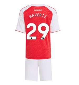 Arsenal Kai Havertz #29 Thuis tenue Kinder 2025-26 Korte Mouwen en Broekje