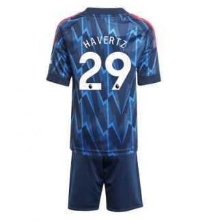 Arsenal Kai Havertz #29 Uit tenue Kinder 2025-26 Korte Mouwen en Broekje