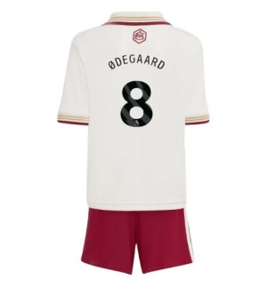 Arsenal Martin Odegaard #8 Derde tenue Kinder 2025-26 Korte Mouwen en Broekje