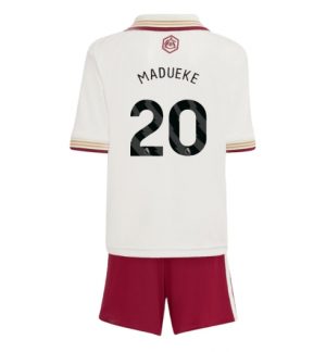 Arsenal Noni Madueke #20 Derde tenue Kinder 2025-26 Korte Mouwen en Broekje