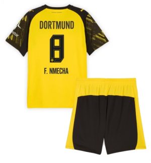 Borussia Dortmund Felix Nmecha #8 Thuis tenue Kinder 2025-26 Korte Mouwen en Broekje