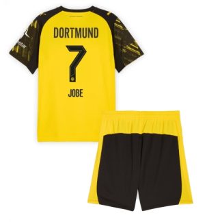 Borussia Dortmund Jobe Bellingham #7 Thuis tenue Kinder 2025-26 Korte Mouwen en Broekje