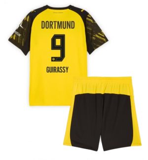 Borussia Dortmund Serhou Guirassy #9 Thuis tenue Kinder 2025-26 Korte Mouwen en Broekje