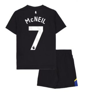 Everton Dwight McNeil #7 Derde tenue Kinder 2025-26 Korte Mouwen en Broekje