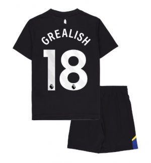 Everton Jack Grealish #18 Derde tenue Kinder 2025-26 Korte Mouwen en Broekje Everton Jack Grealish #18 Derde tenue Kinder 2025-26 Korte Mouwen en Broekje