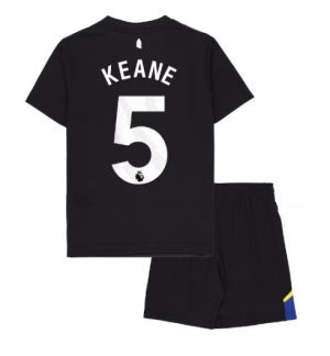 Everton Michael Keane #5 Derde tenue Kinder 2025-26 Korte Mouwen en Broekje