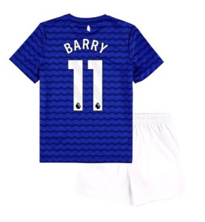 Everton Thierno Barry #11 Thuis tenue Kinder 2025-26 Korte Mouwen en Broekje