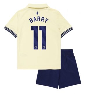 Everton Thierno Barry #11 Uit tenue Kinder 2025-26 Korte Mouwen en Broekje