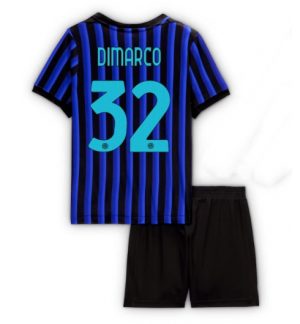 Inter Milan Federico Dimarco #32 Thuis tenue Kinder 2025-26 Korte Mouwen en Broekje