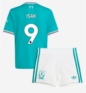 Liverpool Alexander Isak #9 Derde tenue Kinder 2025-26 Korte Mouwen en Broekje